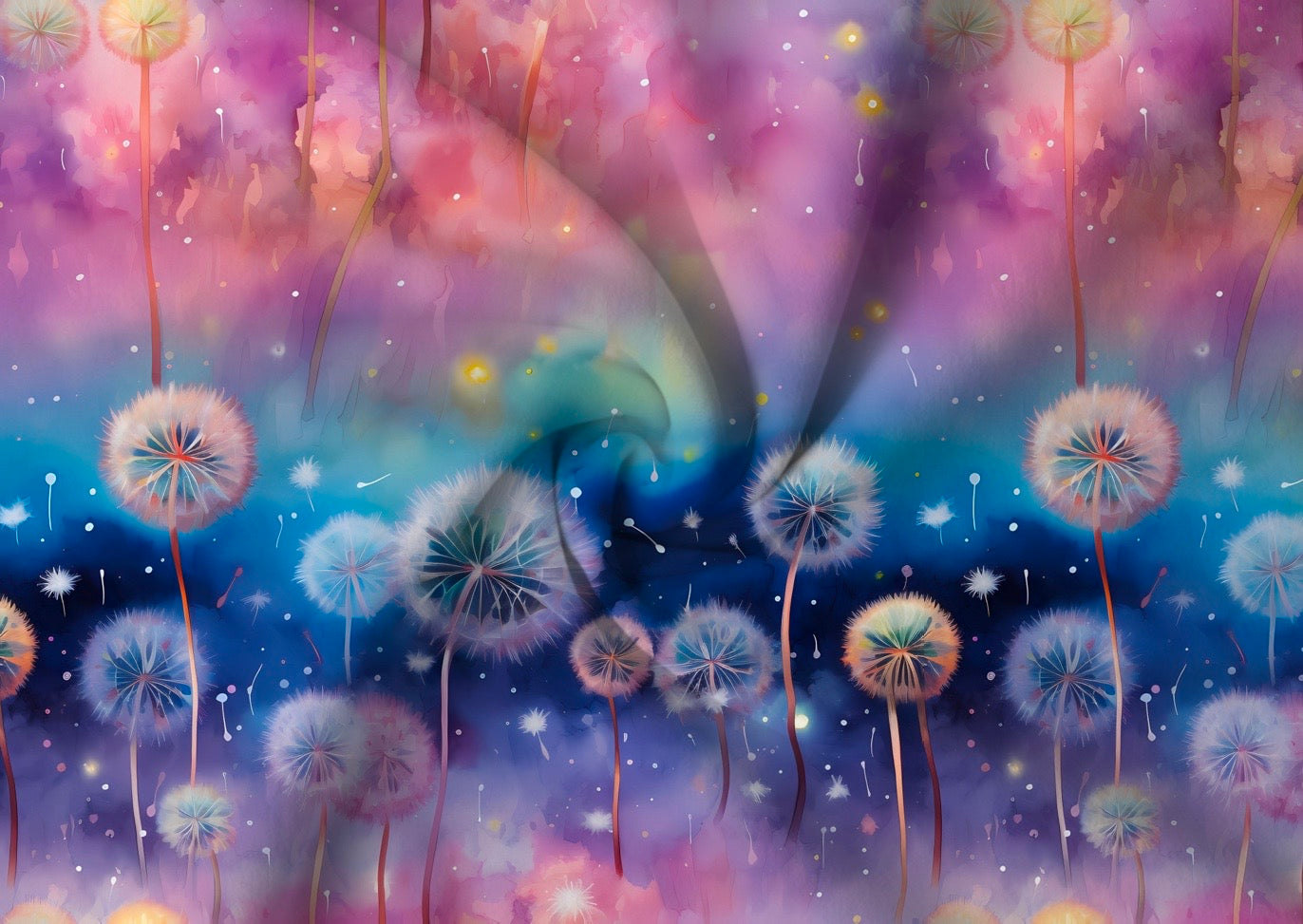 Kleine Pusteblume Farbverlauf Dauervorbestellung